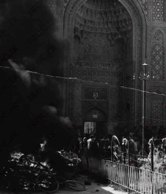 پذیرایی خونین در مسجد جامع کرمان