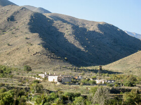 پاسگاه مرزی ارمنستان که پس از پیشروی نیروهای آذربایجان، تخلیه شده است.