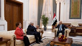تاکید برهم صالح بر حمایت از شهروندان و تضمین شفافیت انتخابات آتی عراق