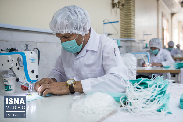 سه کارگاه فعال تولید ماسک در تویسرکان
