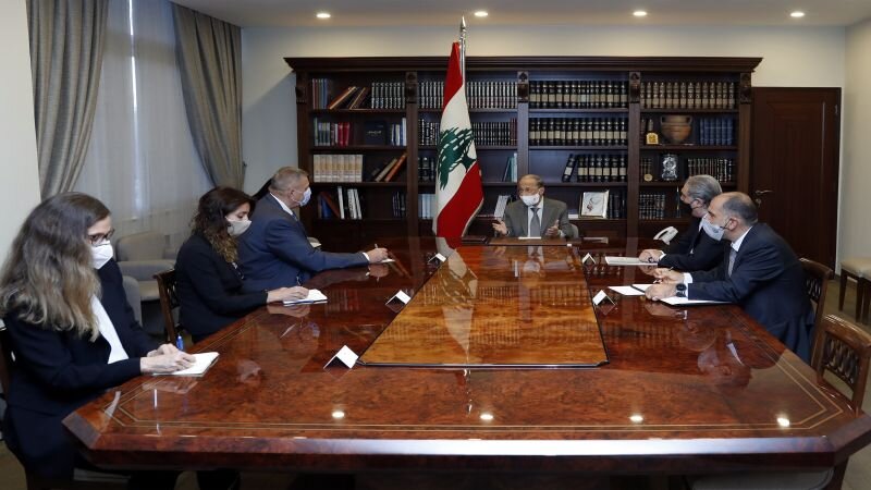 امیدواری عون به دستیابی به توافقی که حافظ حقوق حاکمیتی لبنان باشد