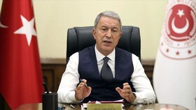 وزیر دفاع ترکیه: عملیات ایرینی از ابتدا اقدامی مفلوج و نادرست بود
