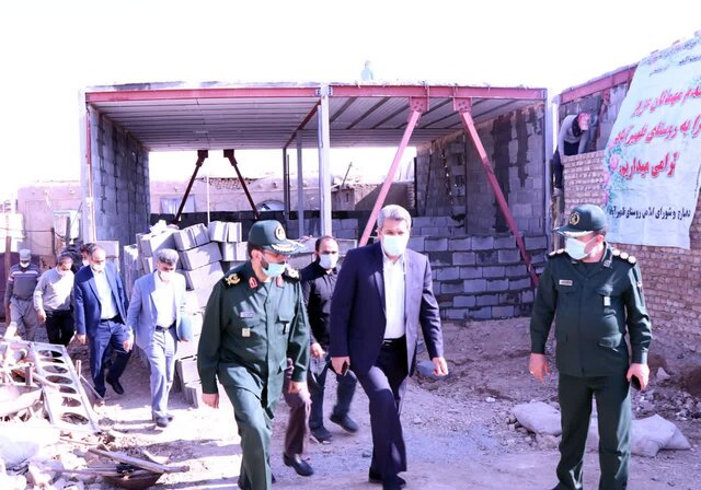 بازدید فرمانده سپاه سیدالشهدا(ع) از پروژه های محرومیت زدایی ورامین