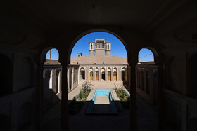 «عمارت مستوفی» متعلق به دوران قاجار که در شهرستان بشرویه در استان خراسان جنوبی واقع شده است.