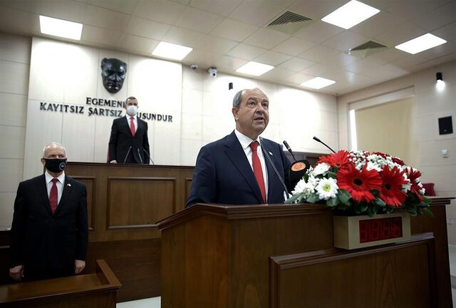 رئیس جمهور جدید قبرس ترک‌نشین سوگند یاد کرد