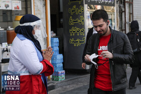 امدادگران و داوطلبان هلال حمر اصفهان واکسینه نشده اند
