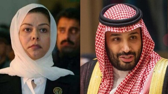 واکنش رغد صدام به اخبار مربوط به دیدارهایش با محمد بن سلمان