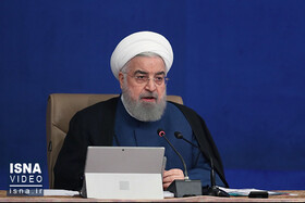 ویدئو / رئیس‌جمهور: در شرایط عادی نیستیم