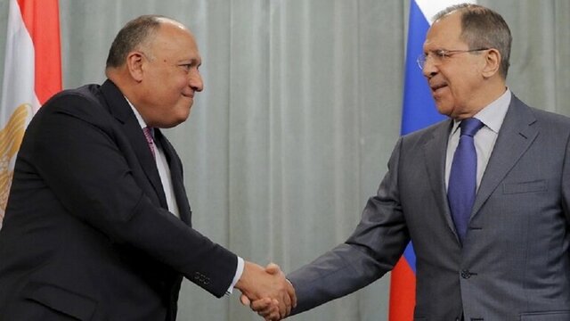 سفر وزیر حارجه مصر به روسیه