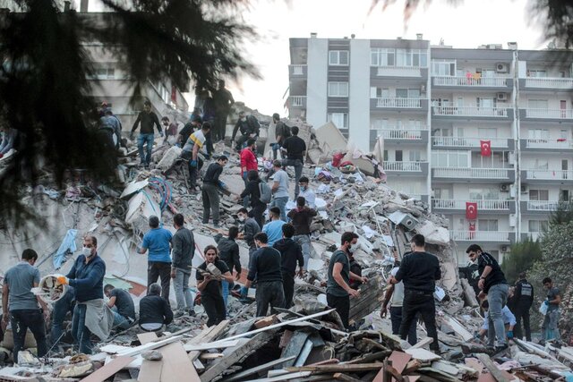 فوت ۸۱ تن در زلزله اخیر ترکیه