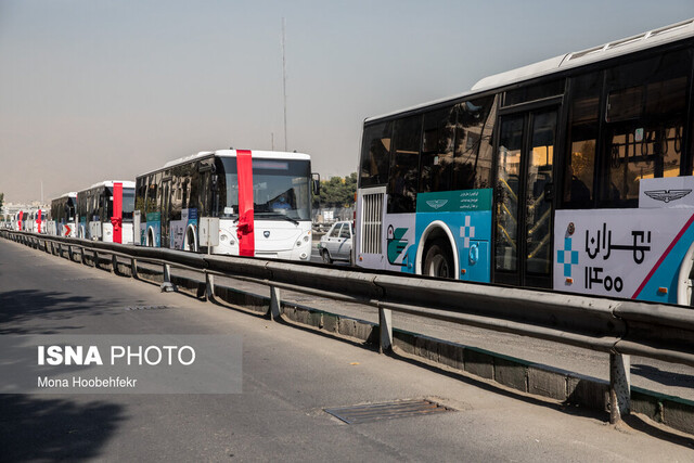 احداث خط اتوبوس BRT بلوار آیت‌الله بروجردی تا پایان سال