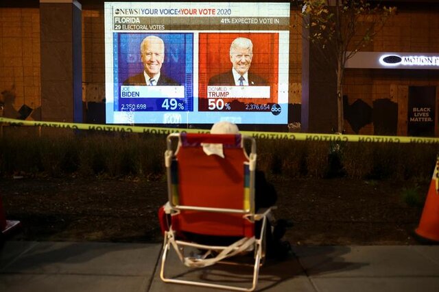 انتخابات آمریکا در قاب تصاویر رویترز