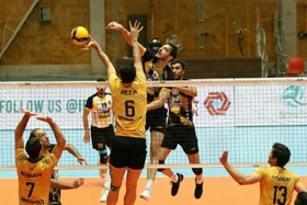 پایان دور دوم لیگ متمرکز والیبال با شکست سایپا