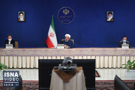 ویدئو / روحانی: تصمیم با آمریکاست که به سیاست‌های ما نزدیک شود یا دور