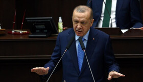 اردوغان: خواهان برقراری هرچه سریع‌تر صلح و آرامش در سوریه همانند قره‌باغ هستیم