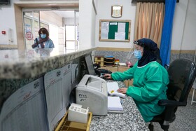 وضعيت کرونا در بیمارستان سینا همدان
