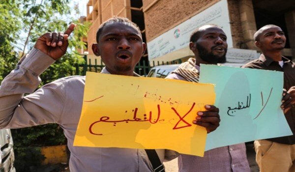 گسترش کمپین‌های مخالف عادی‌سازی در سودان و نگرانی از بروز خشونت در آستانه سفر هیات‌های اسرائیلی