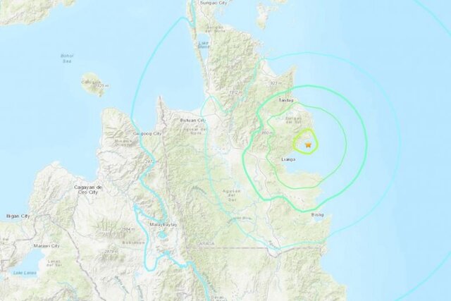 وقوع زلزله 6.1 ریشتری در فیلیپین