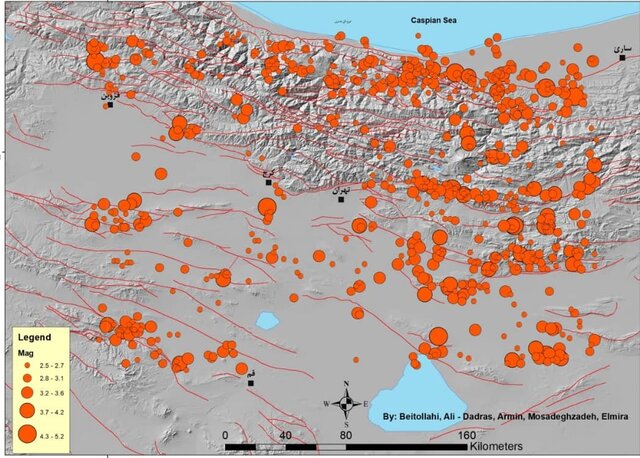 ثبت زمین‌لرزه ۴ در استان خوزستان/رخداد ۲ زلزله در اطراف تهران