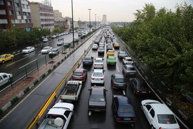 وضعیت ترافیکی معابر تهران در اولین روز آذر