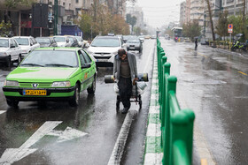 بارش باران پاییزی در تهران 21