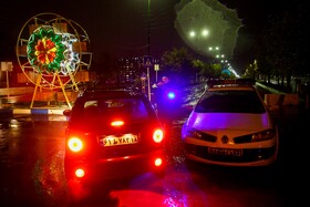 طرح ممنوعیت تردد خودروها در همدان - میدان قائم