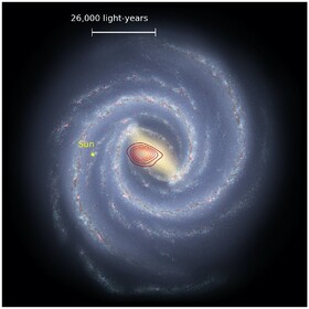 کشف یک کهکشان فسیل شده در اعماق کهکشان راه شیری