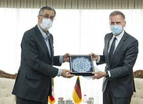رایزنی سفیر آلمان با رییس اتاق بازرگانی تهران در مورد فرصت‌های اقتصادی