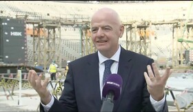 اینفانتینو:جام جهانی قطر بهترین در تاریخ خواهد بود