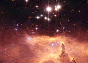 تصویر هابل از یک خوشه ستاره‌ای