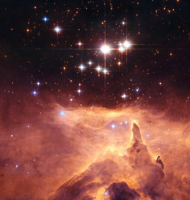 تصویر هابل از یک خوشه ستاره‌ای 2