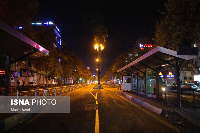 طرح ممنوعیت تردد شبانه در شهر ساوه تشدید می‌شود