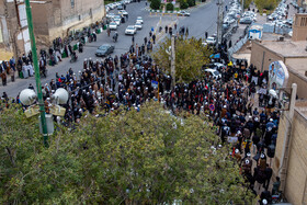 تجمع طلاب و دانشجویان بر علیه ترور دانشمند هسته ای شهید فخری زاده - قم 15
