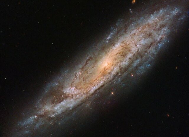 کهکشان مارپیچی که خانه 4 ابرنواختر بوده است