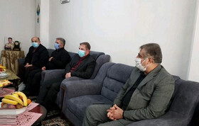 دیدار مدیرکل بنیاد شهید مازندران با خانواده‌های یک شهید و جانباز