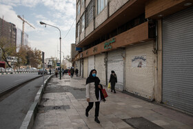 بازار تجریش و بازار بزرگ تهران در روزهای محدودیت‌های کرونایی