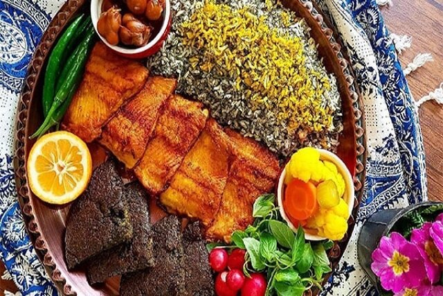 فوت و فن طرز تهیه سبزی پلو با ماهی