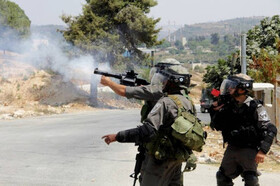 سرکوب وحشیانه تظاهرات فلسطینی‌ها در کرانه باختری/ ۳۲ فلسطینی زخمی شدند