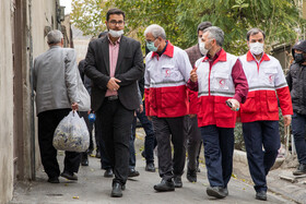 بازدید سخنگوی دولت از هرندی و خانه داوطلبان این محله 20