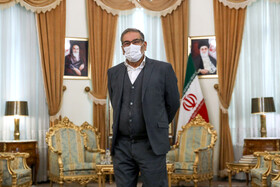 دیدار فیصل مقداد، وزیرامورخارجه سوریه با علی شمخانی، دبیر شورای عالی امنیت ملی