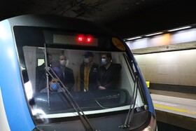 بازدید نماینده سازمان جهانی بهداشت (wHO)در ایران از متروی تهران