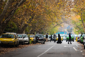 پاییز۹۹ - تهران- خیابان ایتالیا