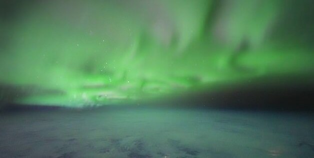 ثبت تصاویر شفق قطبی با ارسال بالون به استراتوسفر زمین 2