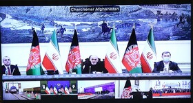 اشرف غنی: افتتاح راه‌آهن خواف - هرات گامی برای جهش اقتصادی ایران و افغانستان است