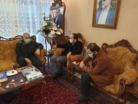 سردار سلامی در دیدار خانواده شهید فخری زاده : رژیم صهیونیستی تاوان خواهد داد