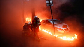 به آتش کشیدن ۸۶۱ خودرو در شب سال نوی میلادی در سراسر فرانسه