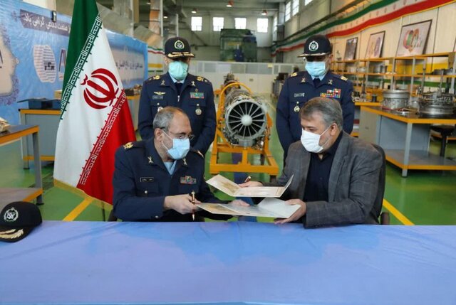امضای تفاهمنامه همکاری سازمان صنایع هوایی وزارت دفاع و نیروی هوایی ارتش