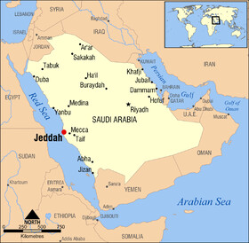 انفجار یک نفت‌کش در ساحل جده عربستان