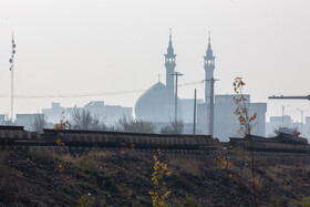آلودگی شدید هوا در قم