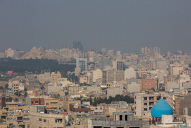 آلودگی شدید هوا در قم